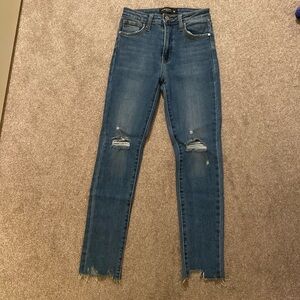 Just Black Denim. Distressed jeans